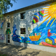 Hebbelstr Wandbemalung