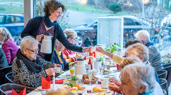 Traditionelles Neujahrsfrühstück