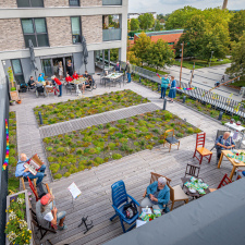 Eroeffnung Dachterrasse ALP 03 2000