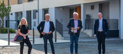Oberbürgermeister Ulrich Markurth besucht Alsterplatz