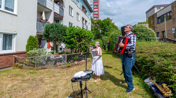 Konzert in der Gerastraße