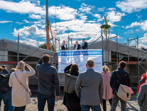 Richtfest für die neue Kindertagesstätte Schwarzer Berg