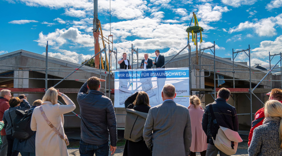 Richtfest für die neue Kindertagesstätte Schwarzer Berg